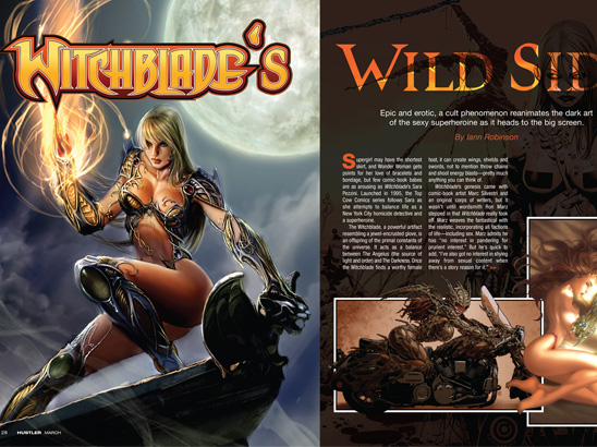 Witchblade Layout