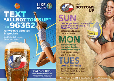 All Bottoms Up Campaign