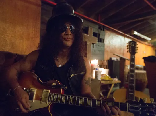 Slash — Behind the scenes