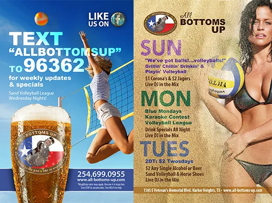All Bottoms Up — Marketing campaign