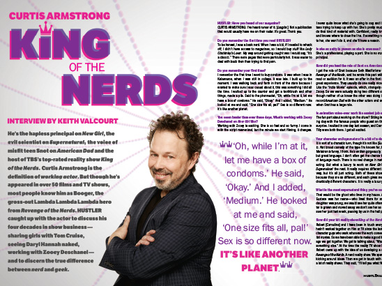 King of the Nerds Layout