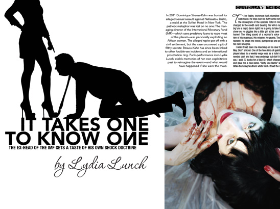 Lydia Lunch Layout