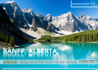 Banff Alberta Layout