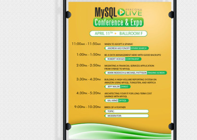 MySQL Conference & Expo Poster
