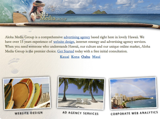 Aloha Media Group Webskins