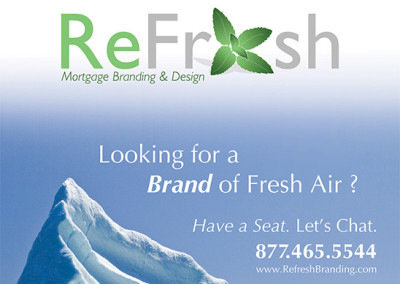ReFresh Logo & AD